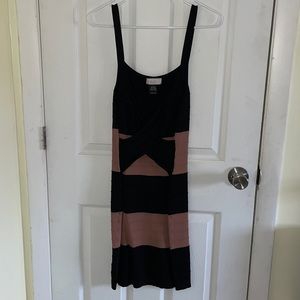 Black and Brown Dress